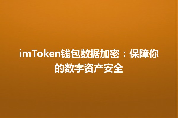 imToken钱包数据加密：保障你的数字资产安全💼🔒