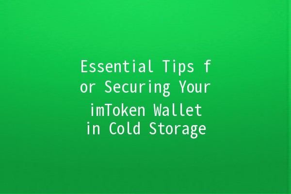 Essential Tips for Securing Your imToken Wallet in Cold Storage 🥶🔒